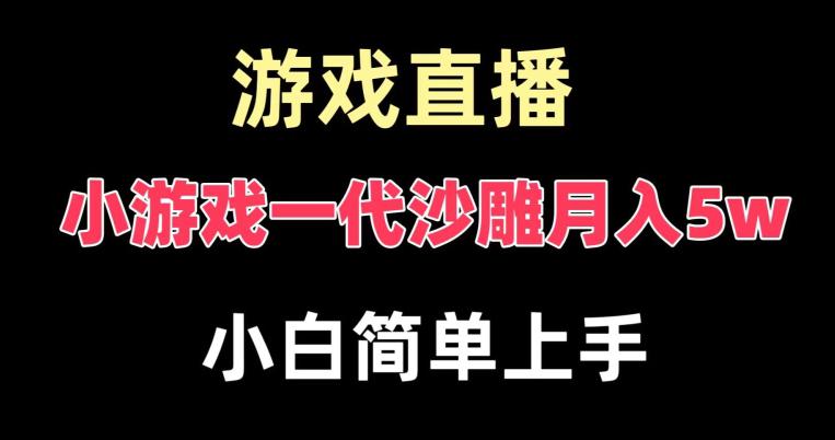 玩小游戏一代沙雕月入5W,爆裂变现,快速拿结果,高级保姆式教学【揭秘】 玩小游戏一代沙雕月入5W,爆裂变现,快速拿结果,高级保姆式教学【揭秘】