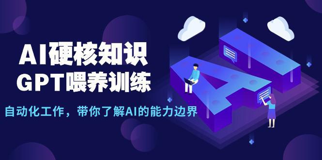AI硬核知识-GPT喂养训练，自动化工作，带你了解AI的能力边界（10节课）-阿灿学库