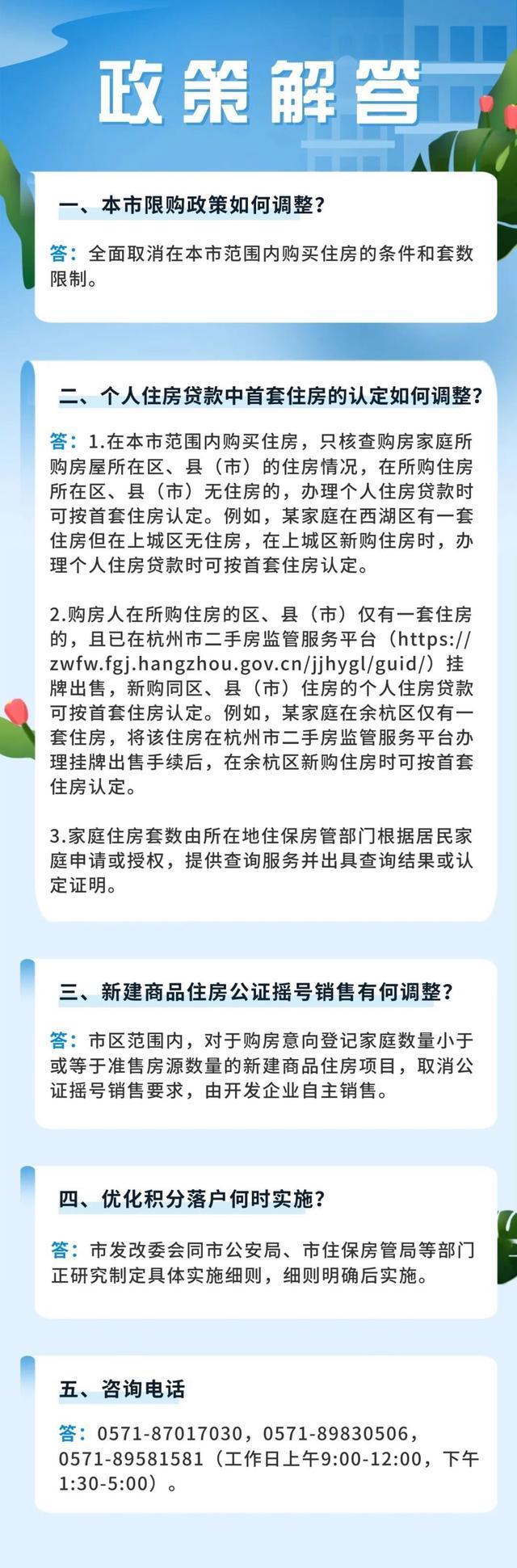 杭州取消限购 有客户买8套老破小 杭州取消限购 有客户买8套老破小