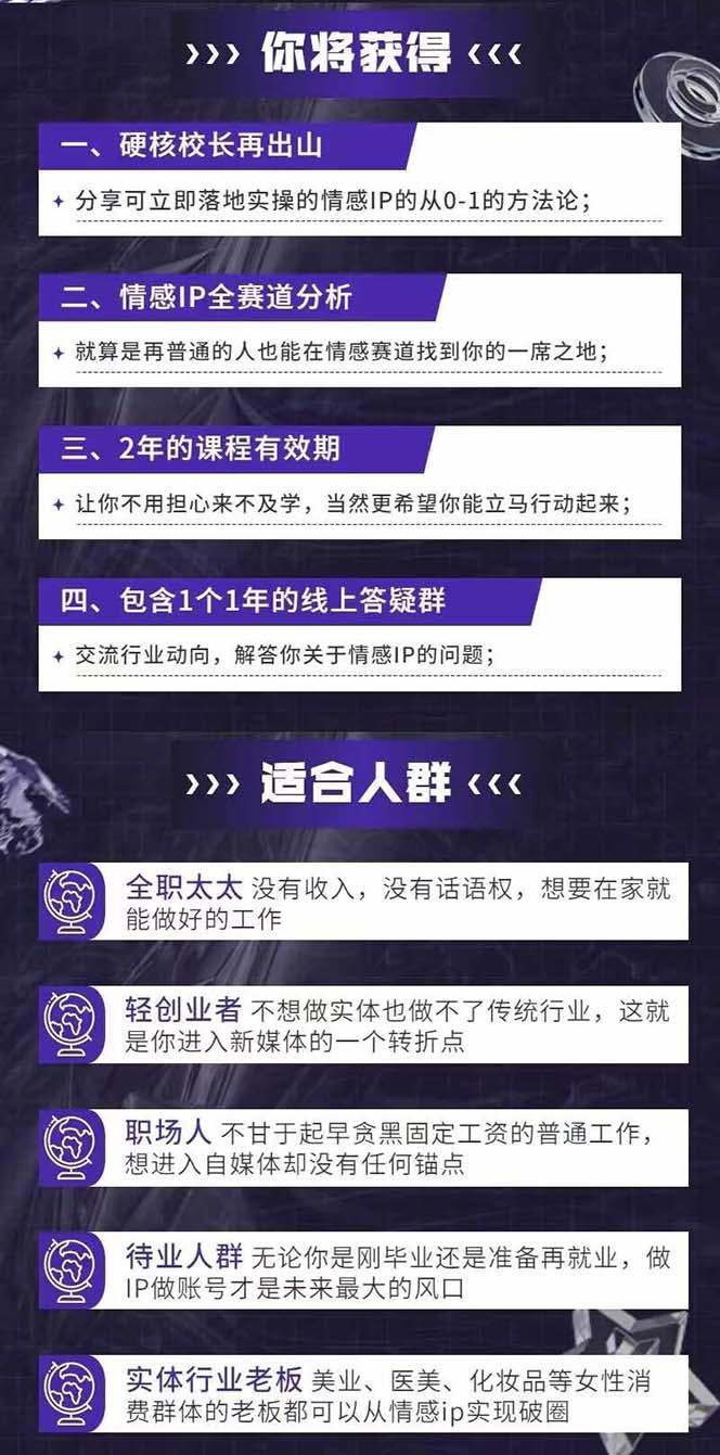 情感直播IP短视频全通大课，普通人的IP之路从情感赛道开始（18节） -1