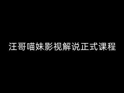 汪哥影视解说正式课程:剪映/PR教学/视解说剪辑5大黄金法则/全流程剪辑7把利器等等 -1 汪哥影视解说正式课程:剪映/PR教学/视解说剪辑5大黄金法则/全流程剪辑7把利器等等 -1