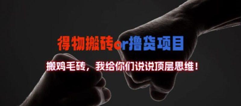 得物搬砖撸货项目?掰下数据,我给你们说说顶层思维【揭秘】 -1 得物搬砖撸货项目?掰下数据,我给你们说说顶层思维【揭秘】 -1