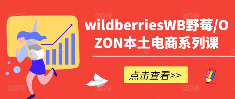 WILDBERRIESWB野莓/OZON本土电商系列课,掌握WB产品优化,出单技巧和订单处理等 -1 WILDBERRIESWB野莓/OZON本土电商系列课,掌握WB产品优化,出单技巧和订单处理等 -1