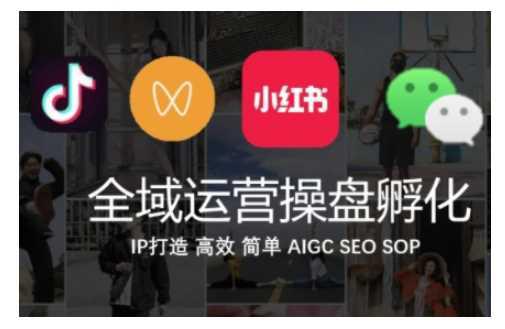 全域运营操盘(抖音+私域+小红书),IP打造高效简单 -1 全域运营操盘(抖音+私域+小红书),IP打造高效简单 -1