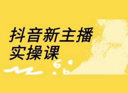 抖音新主播实操课,直播间流量运营线上实操课(18节) -1 抖音新主播实操课,直播间流量运营线上实操课(18节) -1