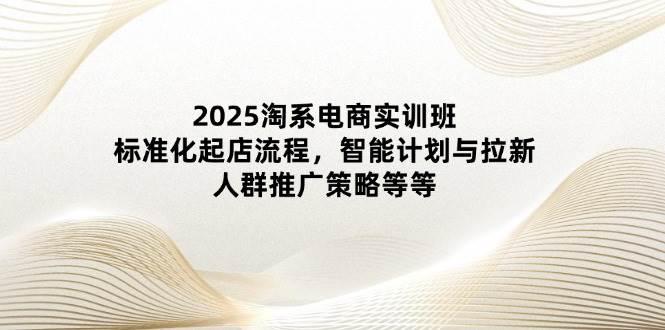 2025淘系电商实训班:标准化起店流程,智能计划与拉新,人群推广策略等等 -1 2025淘系电商实训班:标准化起店流程,智能计划与拉新,人群推广策略等等 -1