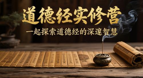 道德经实修营,一起探索道德经的深邃智慧 -1 道德经实修营,一起探索道德经的深邃智慧 -1