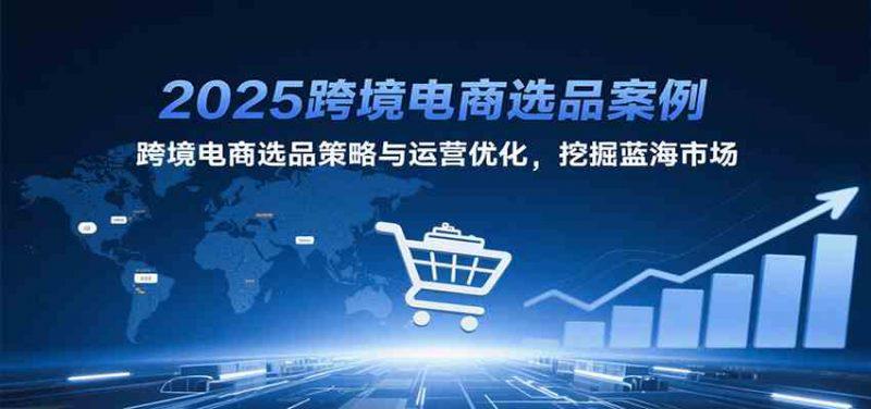 2025跨境电商选品案例,跨境电商选品策略与运营优化,挖掘蓝海市场 -1 2025跨境电商选品案例,跨境电商选品策略与运营优化,挖掘蓝海市场 -1