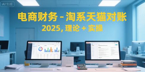 电商财务-淘系天猫对账2025,理论+实操 -1 电商财务-淘系天猫对账2025,理论+实操 -1