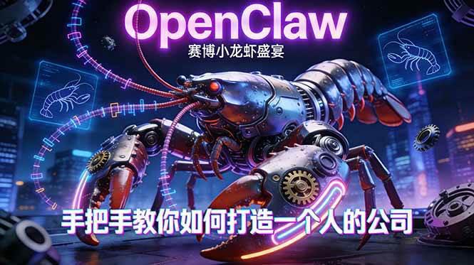 OpenClaw,小龙虾-从产品到爆款的成长之路,手把手教你如何打造一个人的公司 -1 OpenClaw,小龙虾-从产品到爆款的成长之路,手把手教你如何打造一个人的公司 -1