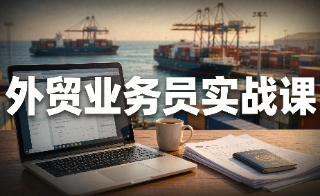 外贸业务员实战课:从拿到offer到跟单出单-阿灿学库